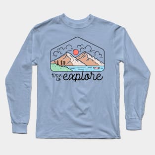 Time To Explore Long Sleeve T-Shirt